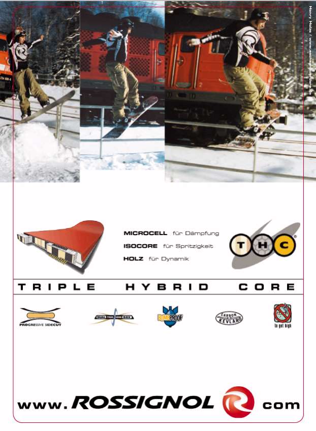 Rossignol-Werbung 2001/02