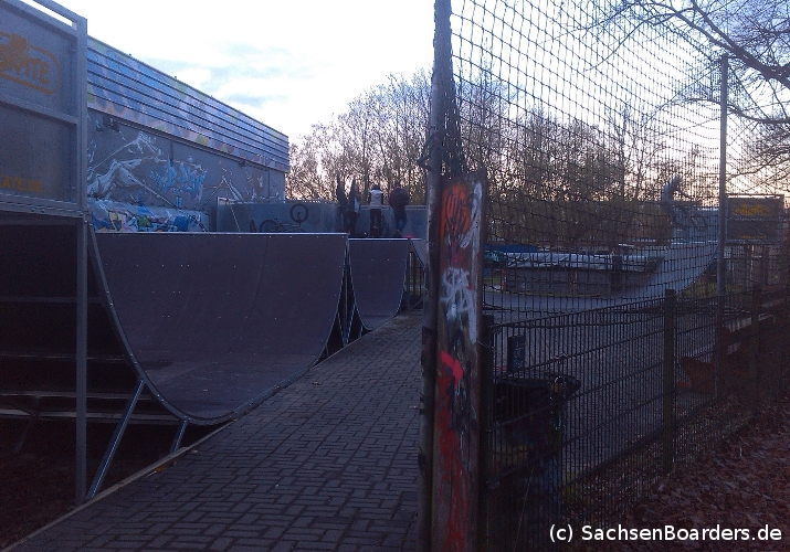 Minirampe Skatepark B-Plan Chemnitz
