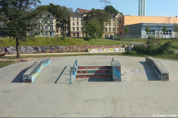 Skatepark Dresden Löbtau Oederaner Straße