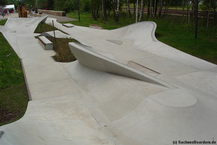 Skatepark Oelsnitz/Erzgebirge Landesgartenschau 2015