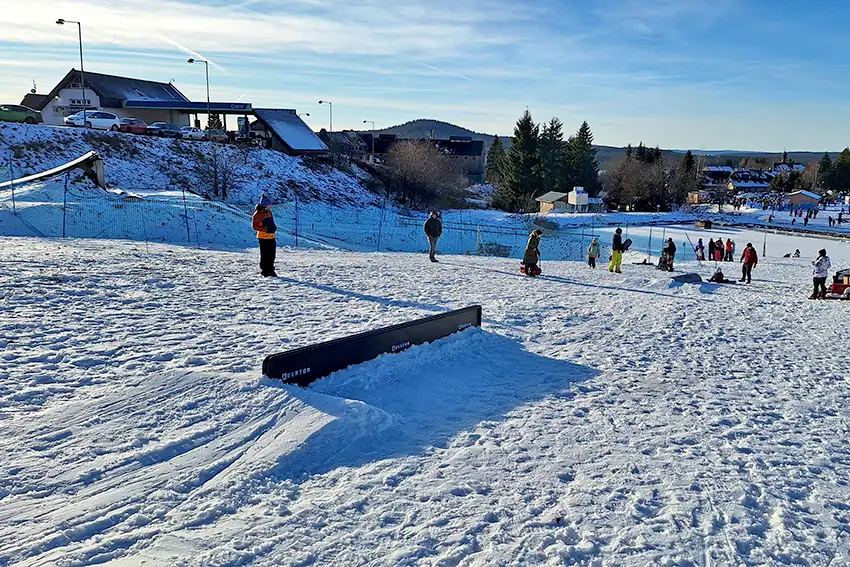 Freestylepark Boží Dar-Hranice - 2er Jib Line - 27.12.2025