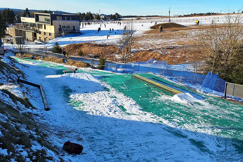 Freestylepark Bozi Dar Hranice - Matten-Jibpark - 27.12.2025