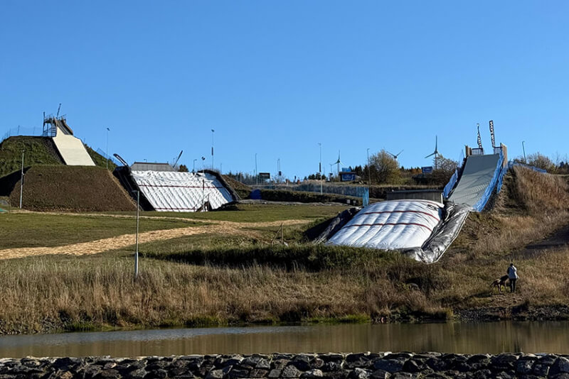 Freestyle Park Hranice - Bagjump Bozi Dar November 2024 - Photo: Dr. Jörg Kaufmann